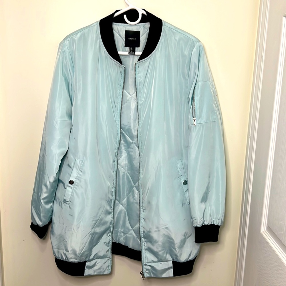 Forever21 Bomber Outerwear Jacket Size Large
